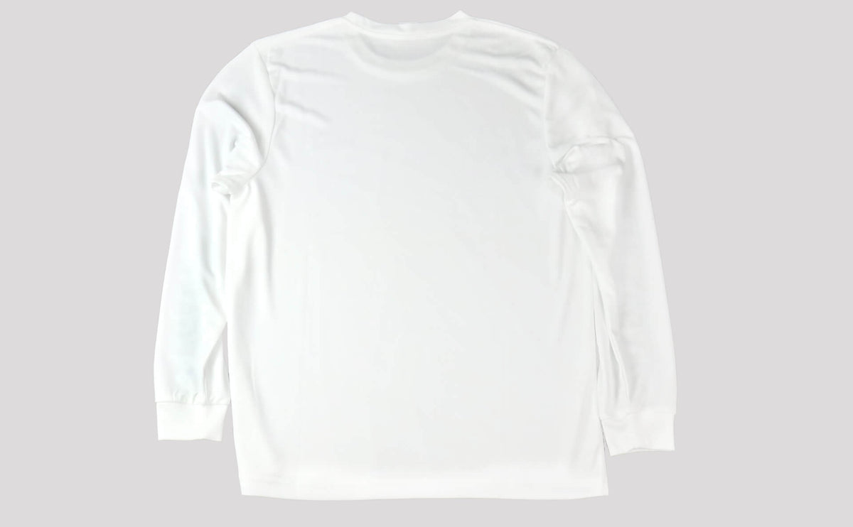 ドライロングスリーブTシャツ【ホワイト】 – 日本初D2Cルアーブランド