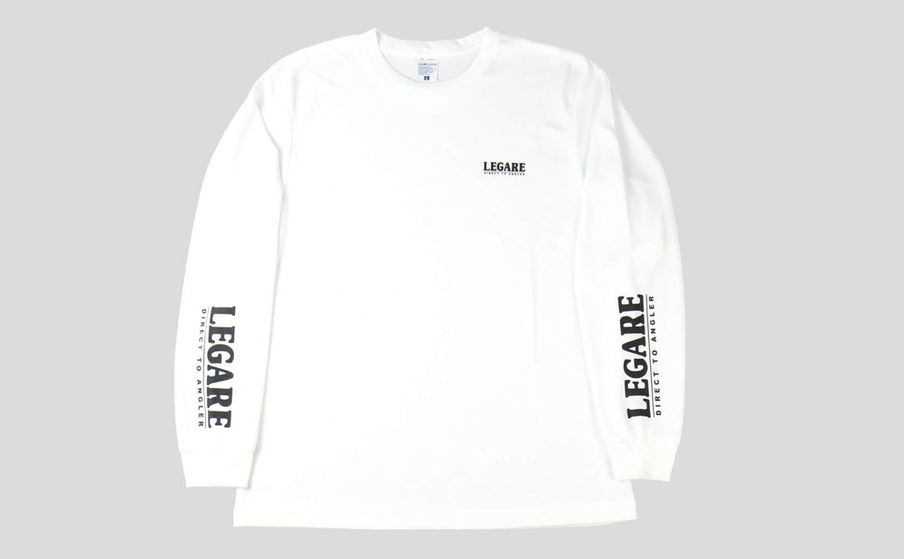 ドライロングスリーブTシャツ【ホワイト】 – 日本初D2CルアーブランドLEGARE（レガーレ）