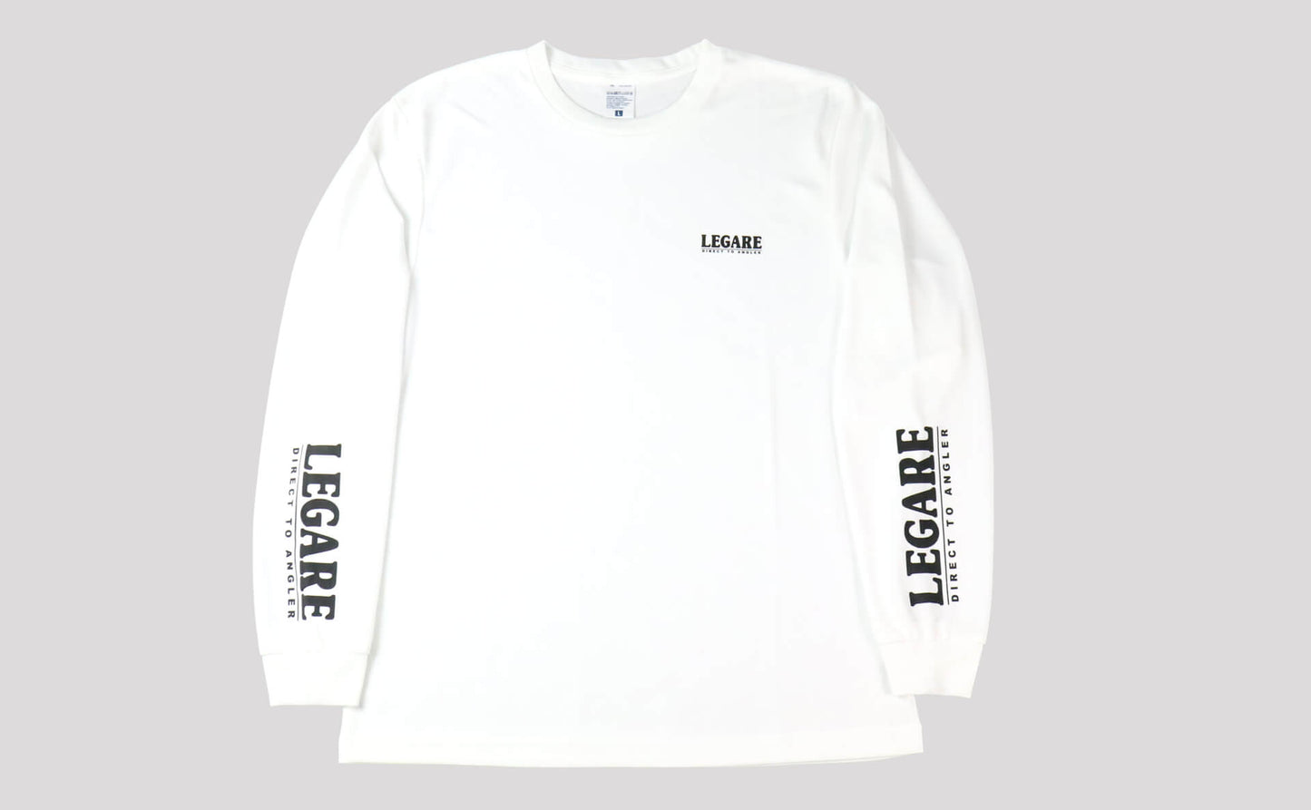 ドライロングスリーブTシャツ【ホワイト】 – 日本初D2Cルアーブランド